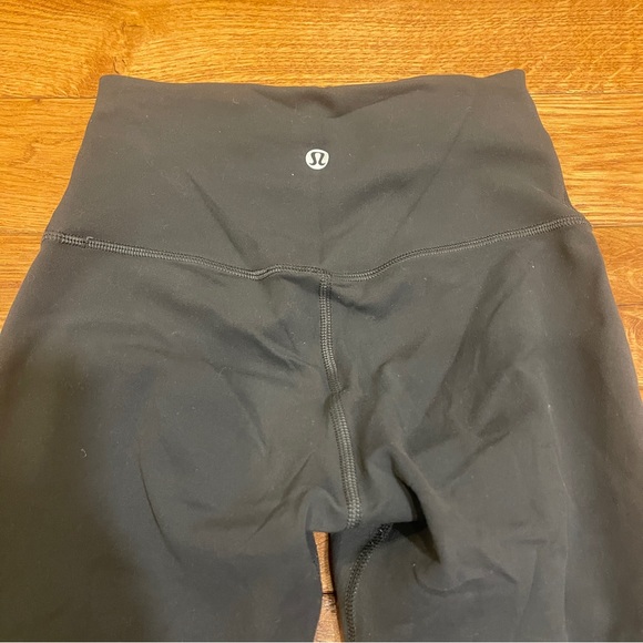 - Lululemon Align Slate Grey High-Waisted Leggings, Size 0, 21” - Picture 7 of 9
